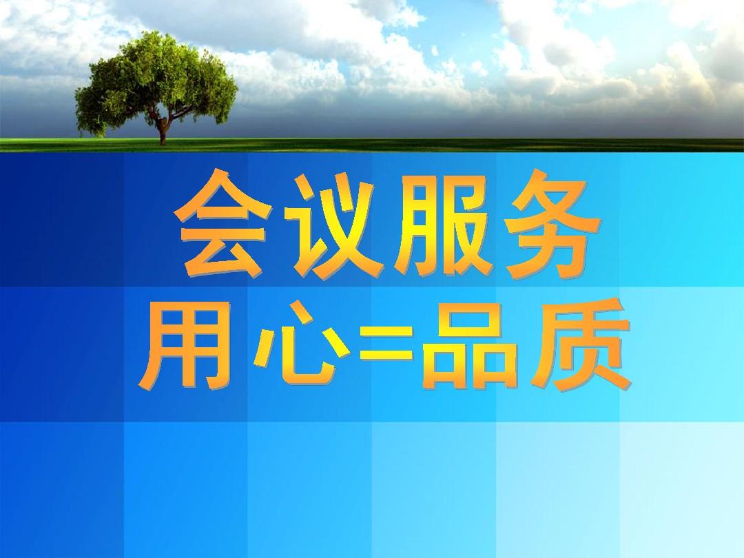 《会务服务 从细节到专业的全程指南》